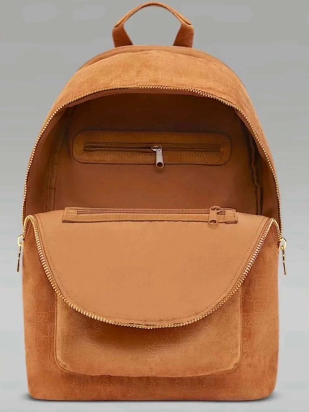Jordan Suede Monogram Backpack